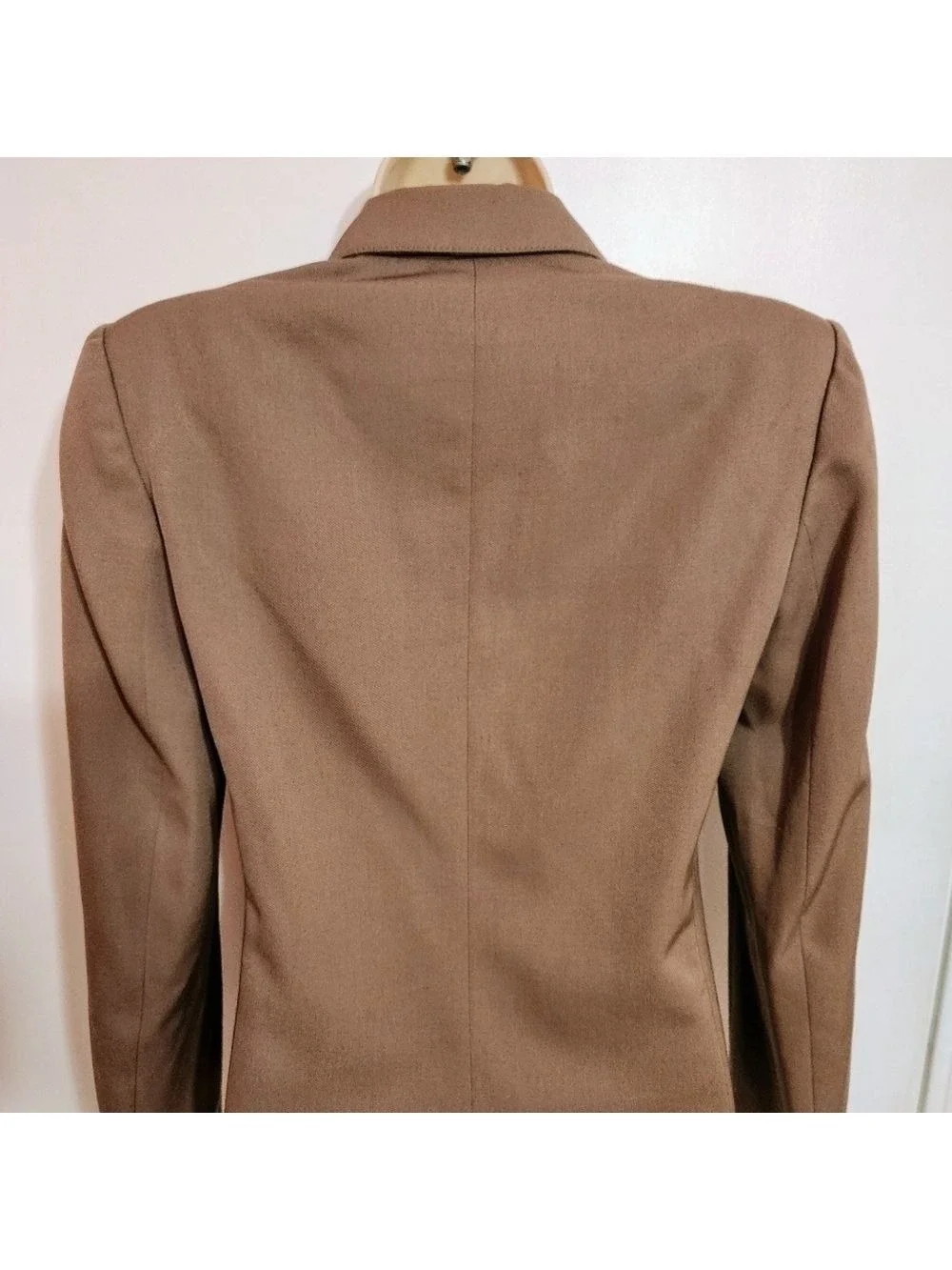 Christian Dior Brown Wool Blazer Jacket Size 4